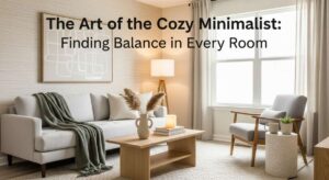 featured: the art of the cozy minimalist: finding balance in every room