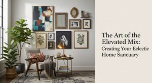 featured: the art of the elevated mix: creating your eclectic home sanctuary
