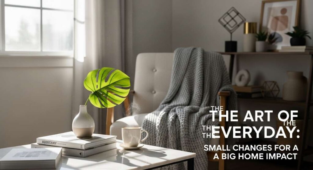 featured: the art of the everyday: small changes for a big home impact