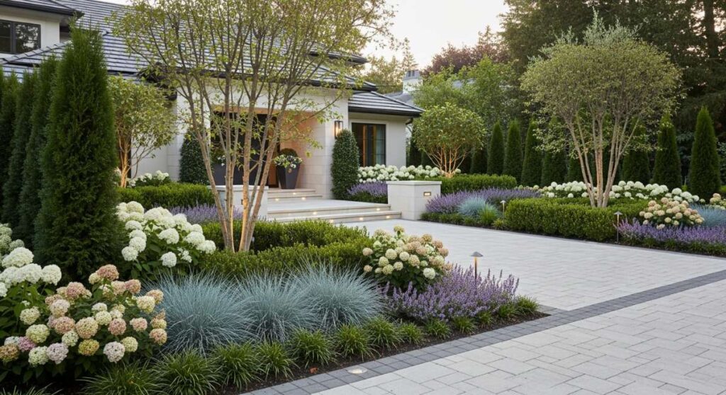 featured: the art of the first impression: elite garden designs for discerning homeowners