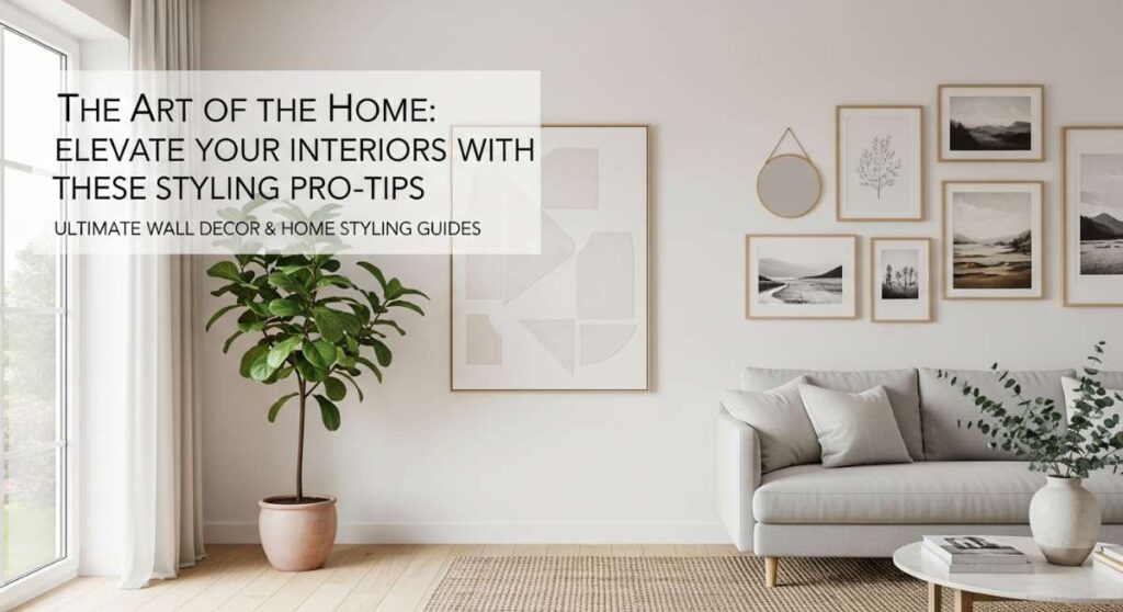 featured: the art of the home: elevate your interiors with these styling pro tips