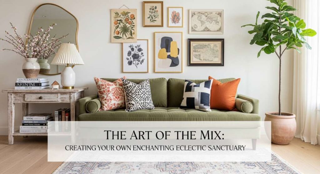 featured: the art of the mix: creating your own enchanting eclectic sanctuary