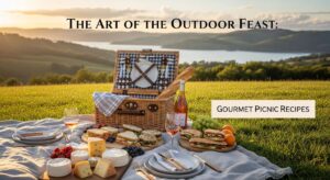 featured: the art of the outdoor feast: gourmet picnic inspiration