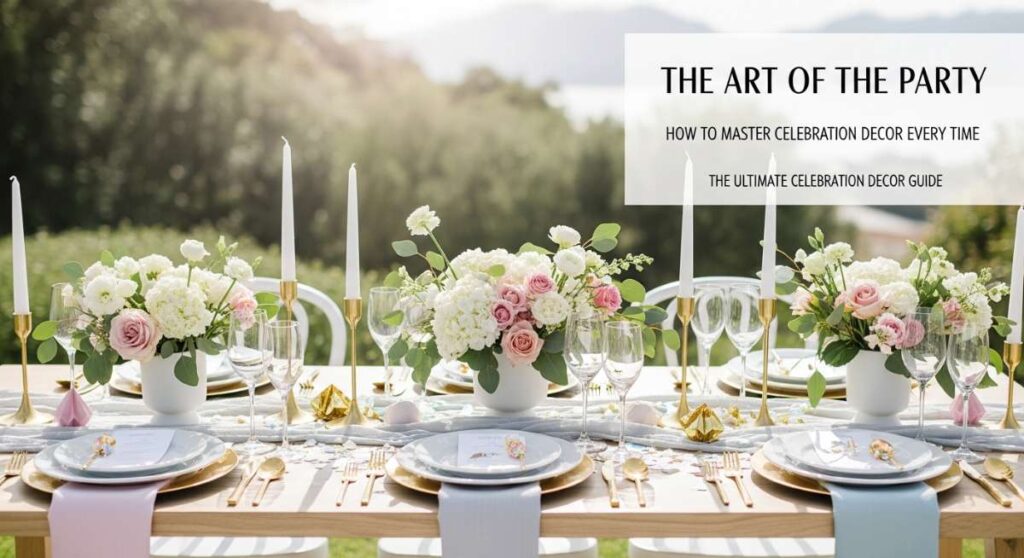 The Art of the Party: How to Master Celebration Decor Every Time featured: the art of the party: how to master celebration decor every time