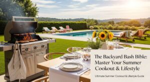 featured: the backyard bash bible: master your summer cookout & lifestyle