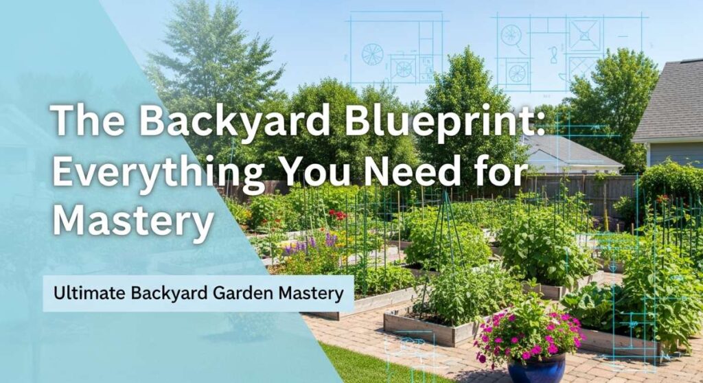 featured: the backyard blueprint: everything you need for garden mastery