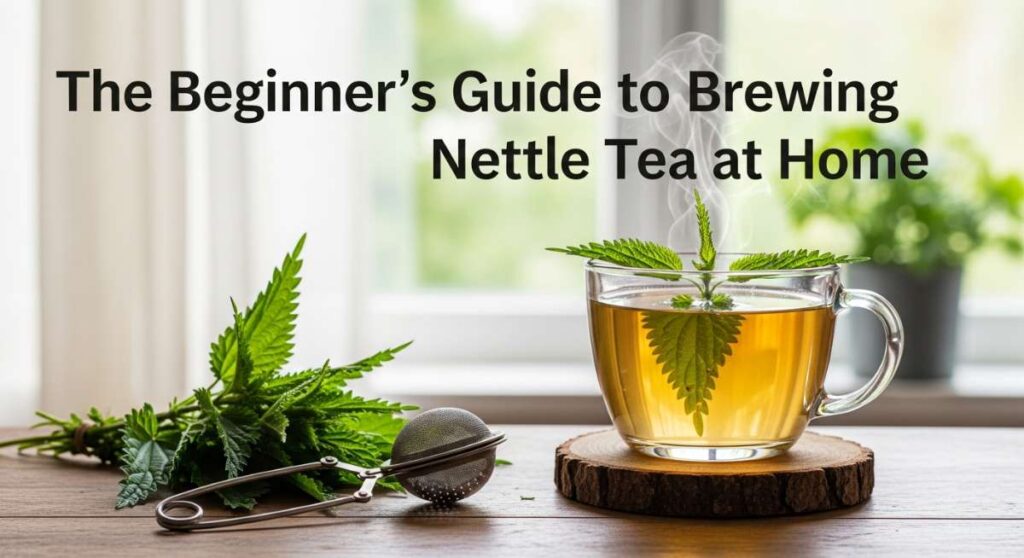 featured: the beginner's guide to brewing perfect nettle tea at home