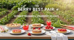 featured: the berry best pair: ultimate rhubarb and strawberry treats