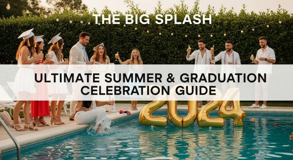 featured: the big splash: how to throw the ultimate summer grad party