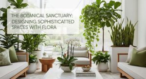 featured: the botanical sanctuary: designing sophisticated spaces with flora