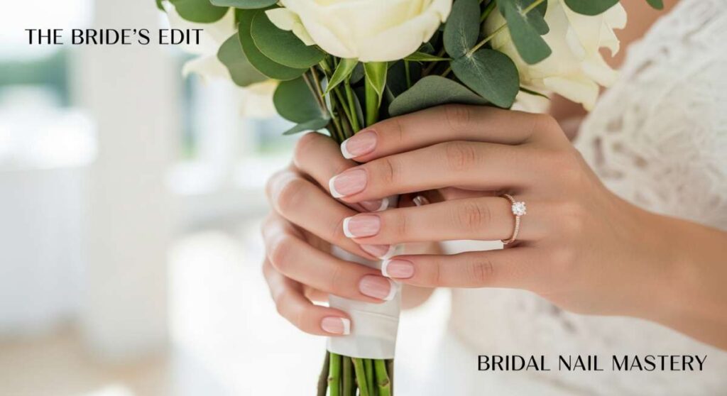 featured: the bride's edit: mastering elegant nails for your big day