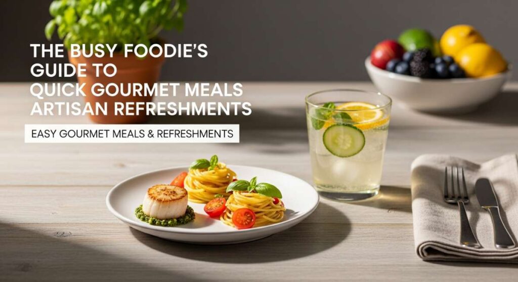 featured: the busy foodie's guide to quick gourmet meals and artisan refreshments