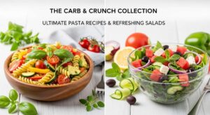 featured: the carb & crunch collection: ultimate pasta recipes and refreshing salads