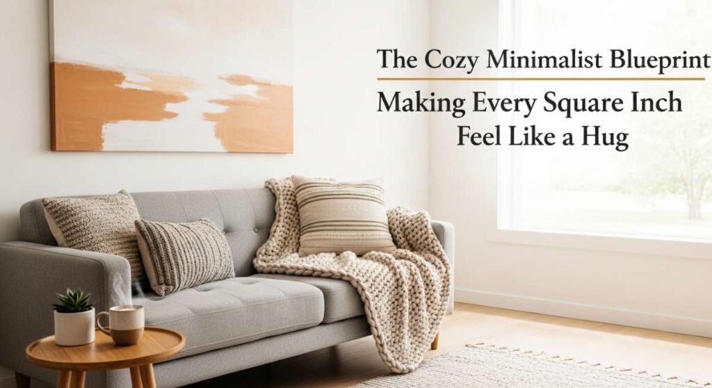featured: the cozy minimalist blueprint: making every square inch feel like a hug