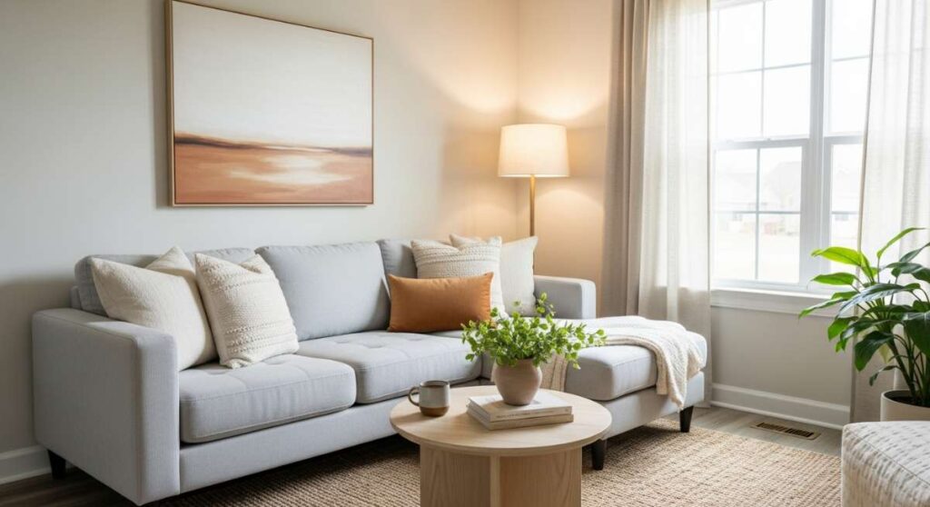 featured: the cozy minimalist: how to create a warm space with zero clutter