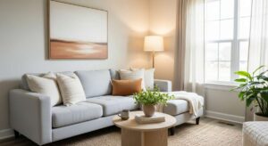 featured: the cozy minimalist: how to create a warm space with zero clutter
