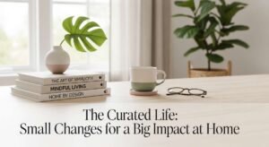 featured: the curated life: small changes for a big impact at home