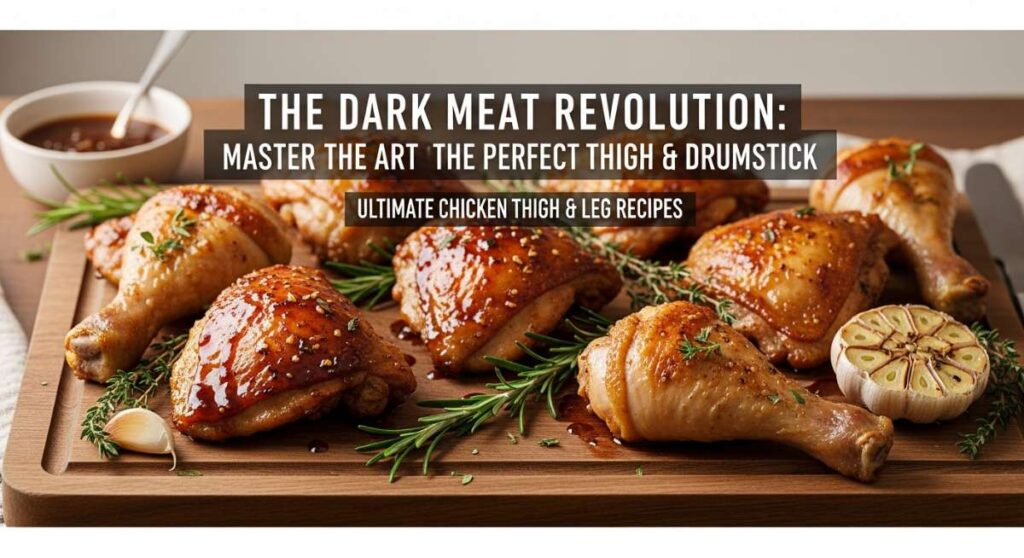 featured: the dark meat revolution: master the art of the perfect thigh & drumstick