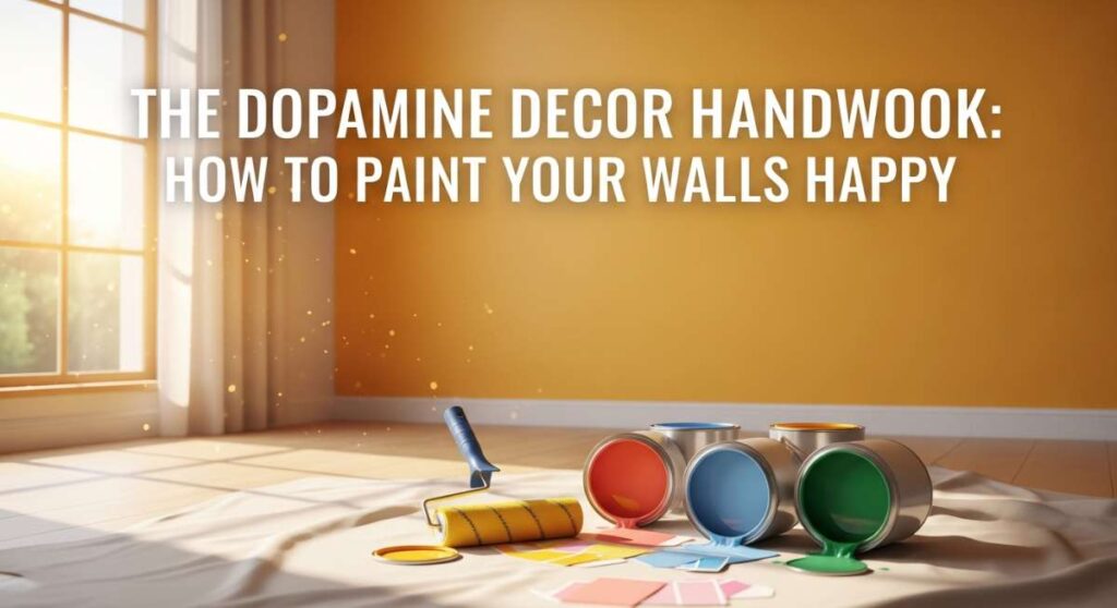 featured: the dopamine decor handbook: how to paint your walls happy