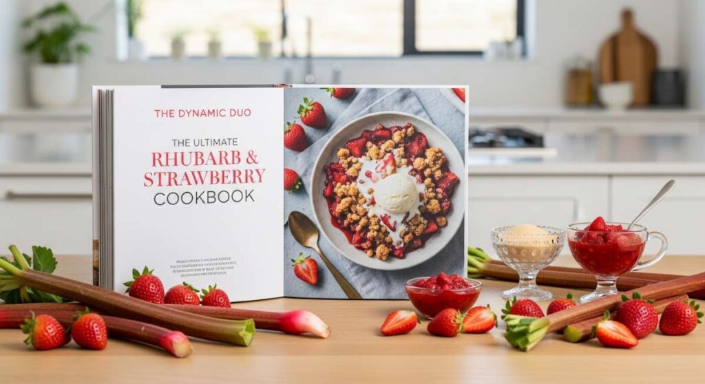 featured: the dynamic duo: why we’re obsessed with this new rhubarb & strawberry cookbook