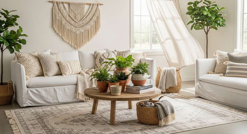 featured: the earthy escape: transforming your home into a bohemian oasis