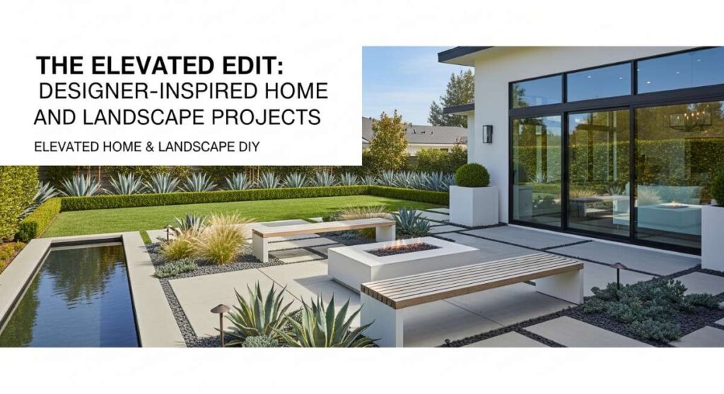 featured: the elevated edit: designer inspired home and landscape projects