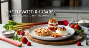 featured: the elevated rhubarb: 5 gourmet recipes to try this spring