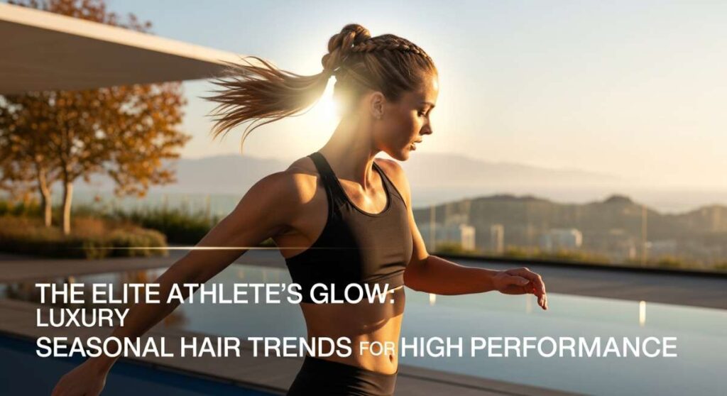 featured: the elite athlete's glow: luxury seasonal hair trends for high performance
