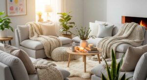 featured: the essential guide to designing a dreamy, hygge inspired living room