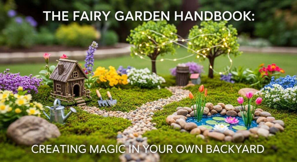 featured: the fairy garden handbook: creating magic in your own backyard