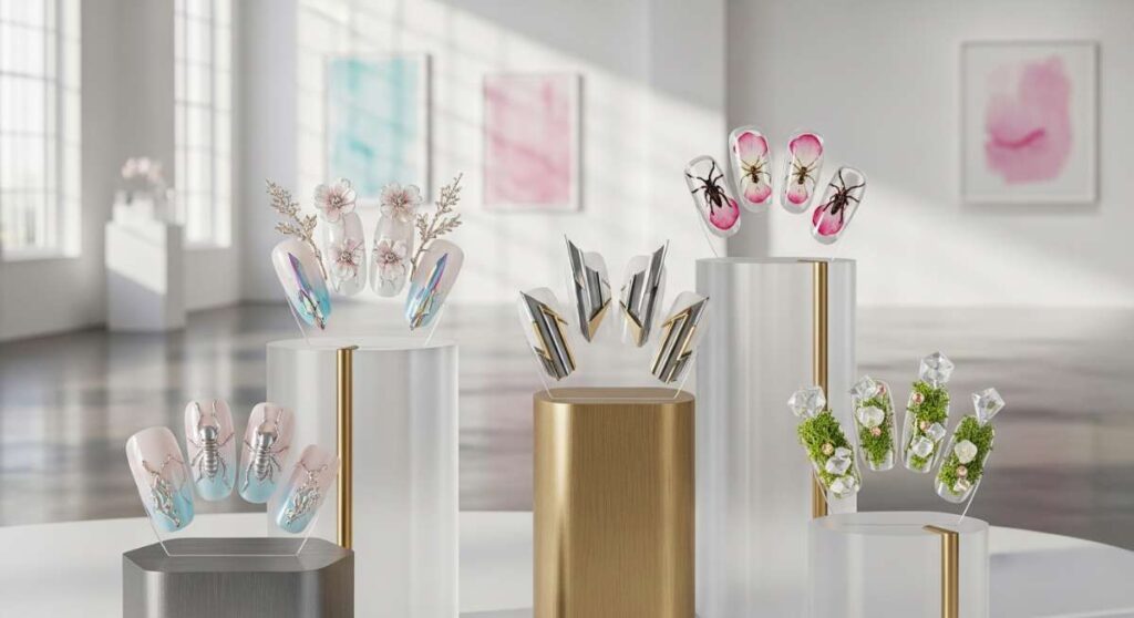 featured: the future of high fashion nails: avant garde spring 2026 luxury guide