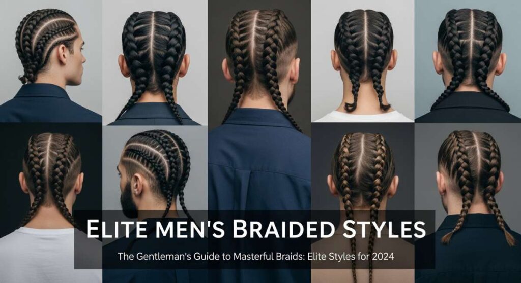 featured: the gentleman’s guide to masterful braids: elite styles for 2024