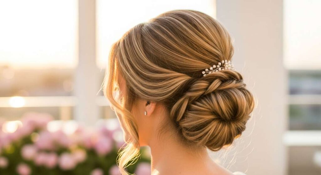 featured: the golden graduate: sunkissed bronde trends and high end updos for your big day
