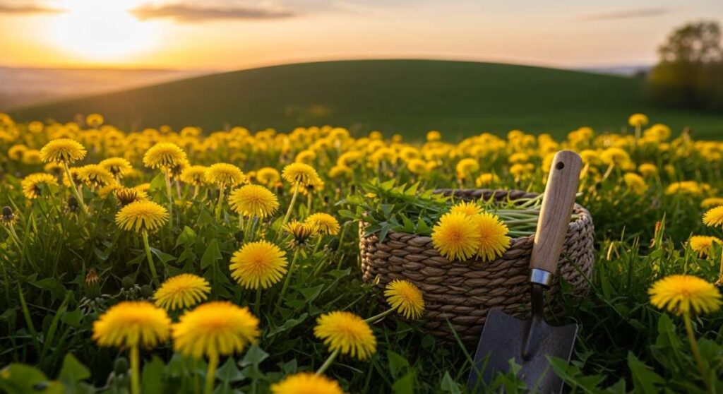 featured: the golden harvest: your definitive guide to foraging and eating dandelions