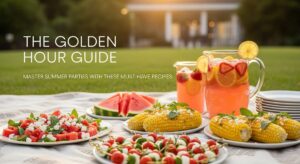 featured: the golden hour guide: master summer parties with these must have recipes