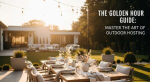 featured: the golden hour guide: master the art of outdoor hosting
