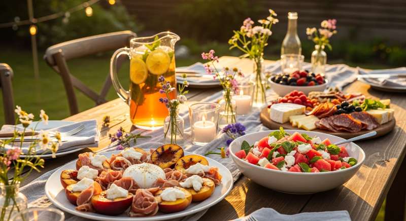 featured: the golden hour host: essential recipes for summer entertaining