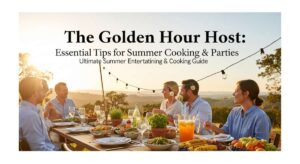 featured: the golden hour host: essential tips for summer cooking & parties
