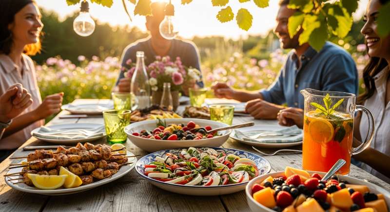featured: the golden hour menu: 15+ recipes for unforgettable summer nights
