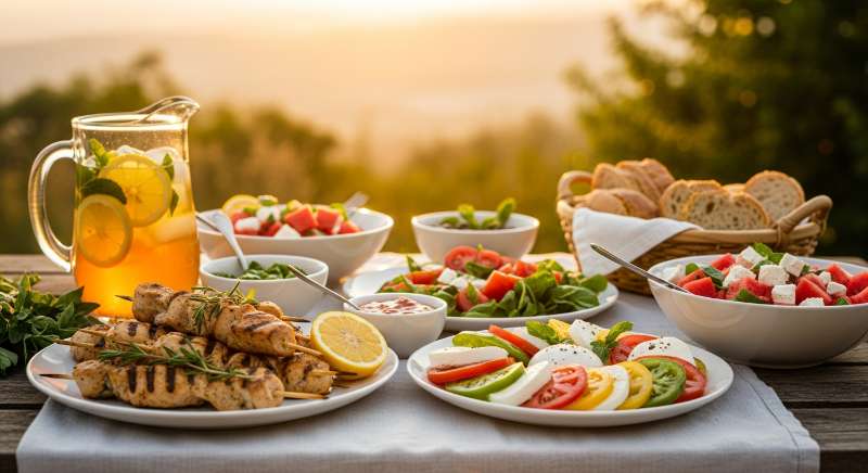featured: the golden hour menu: 50+ recipes for the perfect summer
