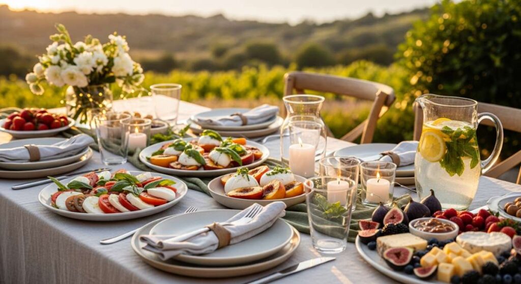 featured: the golden hour menu: seasonal recipes for the perfect summer soiree