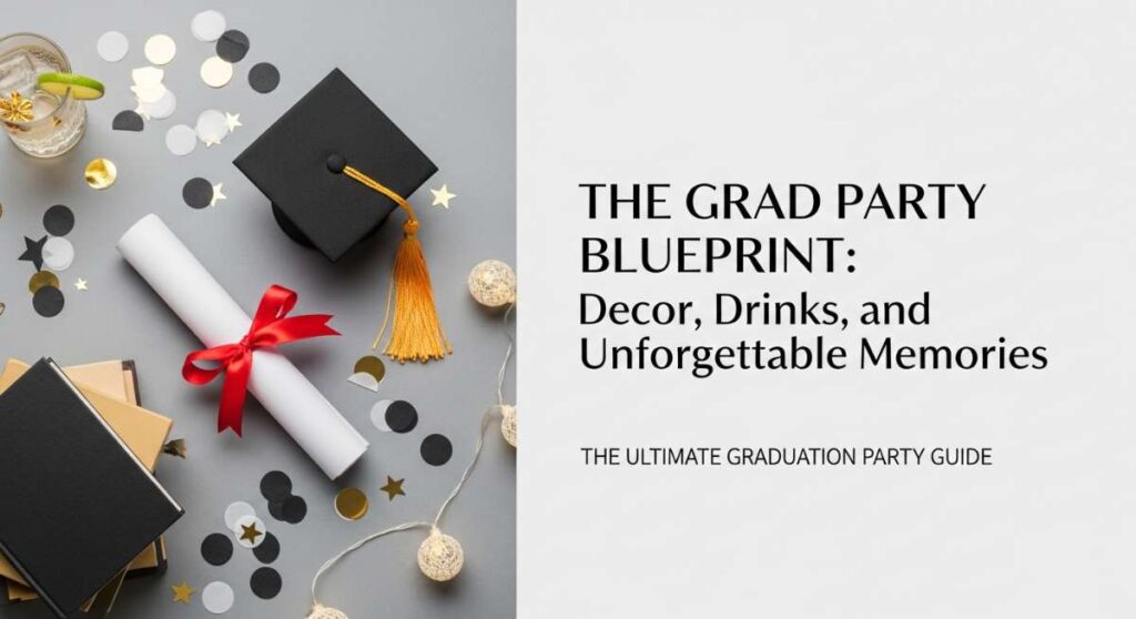 featured: the grad party blueprint: decor, drinks, and unforgettable memories