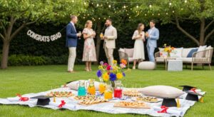featured: the graduate's garden party: creative ideas for an unforgettable backyard celebration
