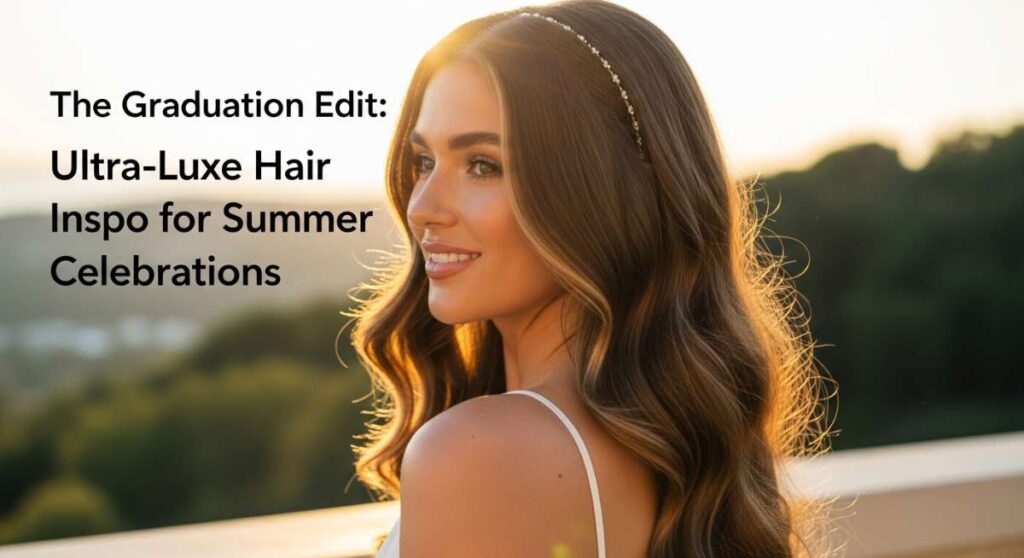 The Graduation Edit: Ultra-Luxe Hair Inspo for Summer Celebrations featured: the graduation edit: ultra luxe hair inspo for summer celebrations