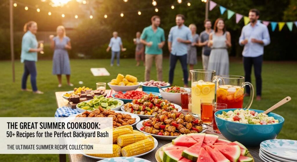 featured: the great summer cookbook: 50+ recipes for the perfect backyard bash