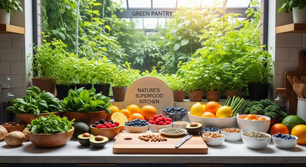 featured: the green pantry: unleashing the power of nature's superfood kitchen