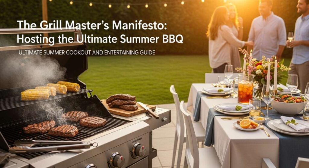 featured: the grill master’s manifesto: hosting the ultimate summer bbq