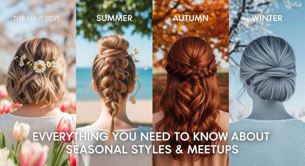 featured: the hair edit: everything you need to know about seasonal styles & meetups