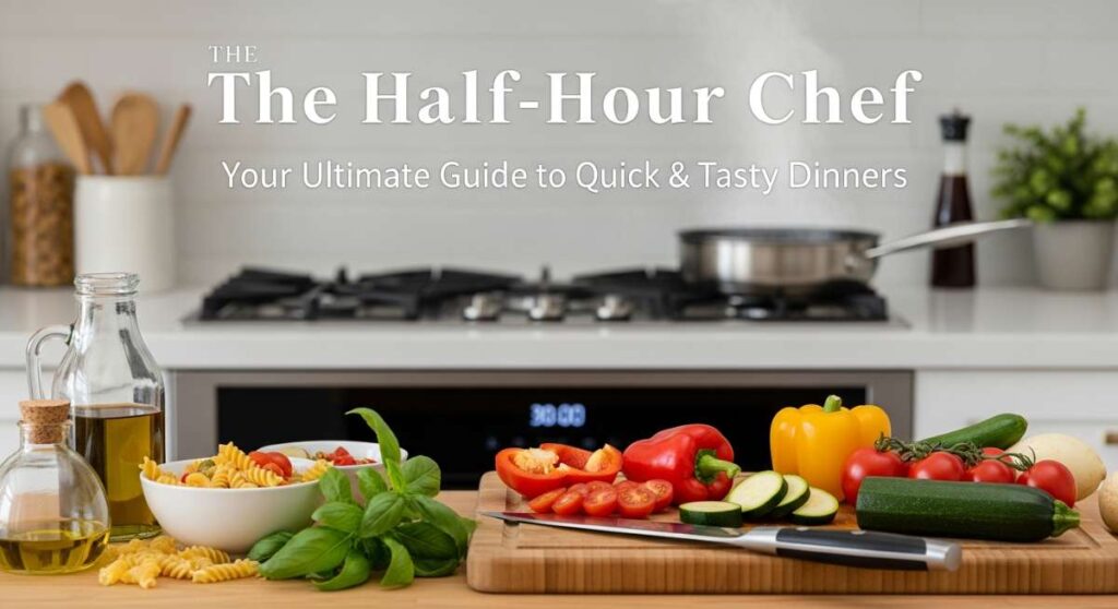 featured: the half hour chef: your ultimate guide to quick & tasty dinners