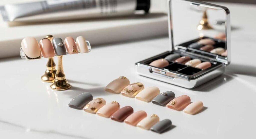 featured: the high end mani hack: why luxury press ons are the new salon standard
